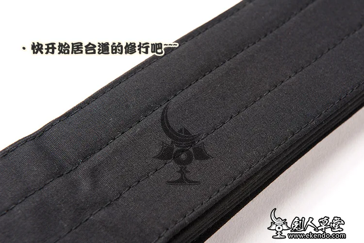  IKENDO.NET KH003 набор униформы IAIDO Стандартный черный комплект iaido с широкими рукавами