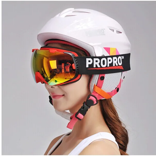 Лыжный шлем Moon Сверхлегкий цельнолитой Детский защитный теплый для взрослых