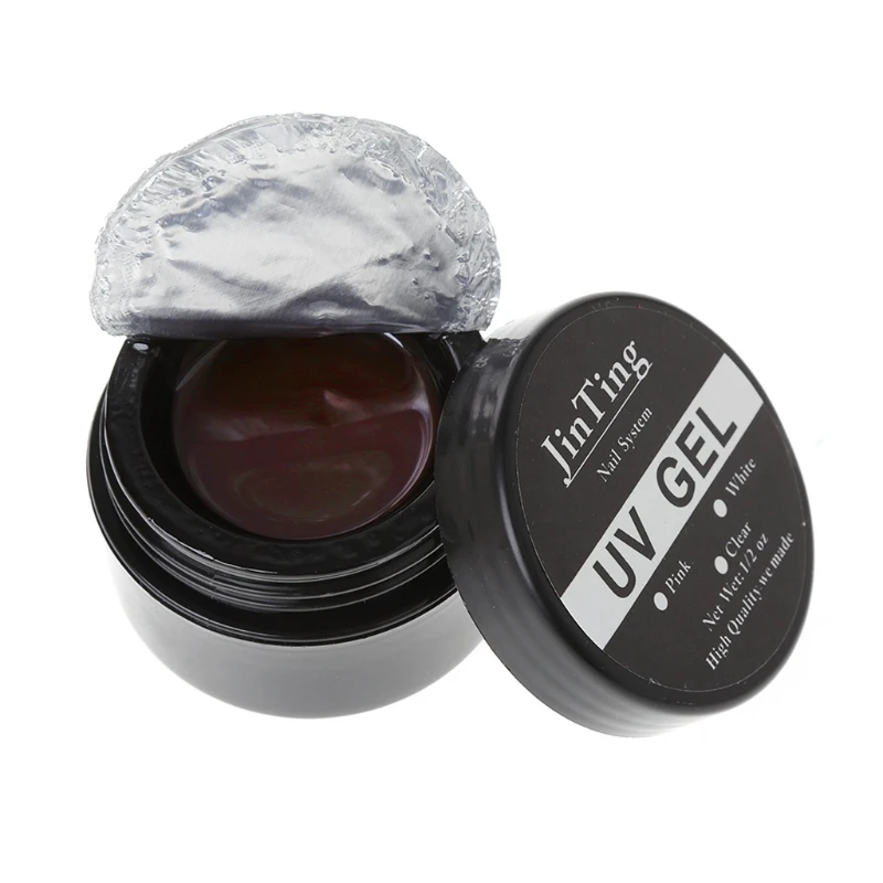 Розовый/белый/прозрачный 3 цвета Варианты гель лака УФ для наращивания ногтей|gel