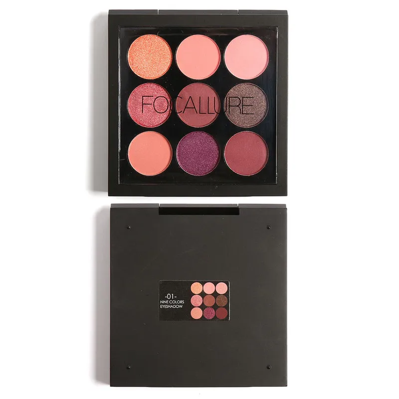FOCALLURE палитра теней для век полная профессиональная косметика макияж матовые