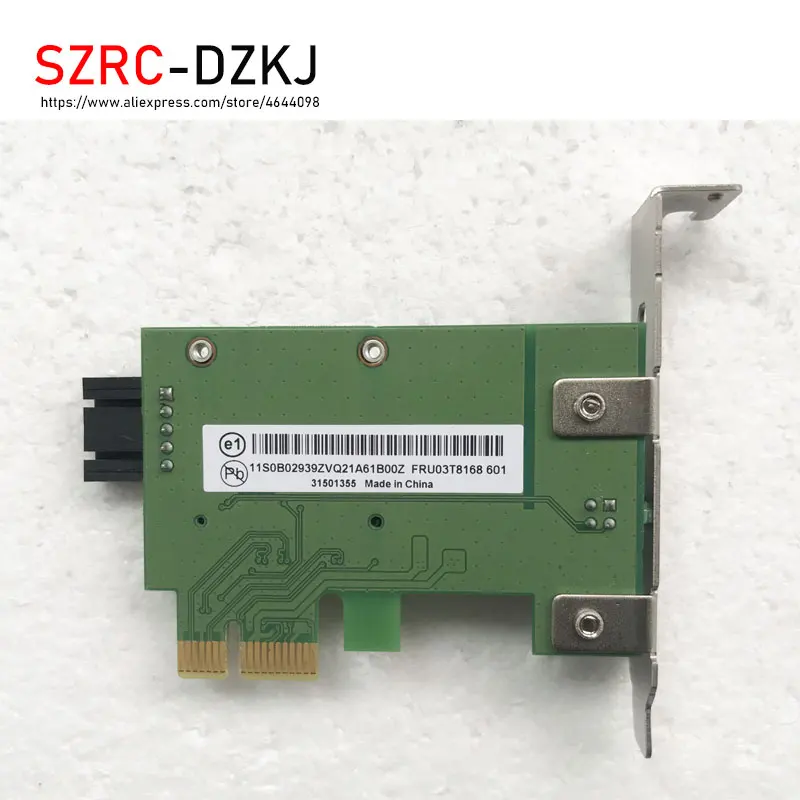 Новый оригинальный ноутбук для Lenovo M78 M82 M92 M92P E32 PCI-карта и PCIe-карта Gemtek MiniPCIe на PCIe