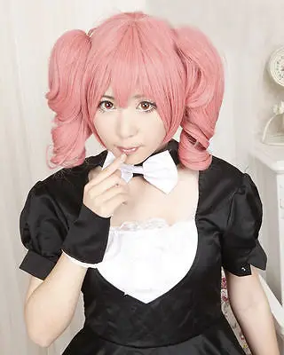 New Arrival Long Hair Pad Pelucas Synthetic Wigs Inu X Boku Ss Roromiya Karuta Cosplay Costume 2 Clips Wig High Quality |