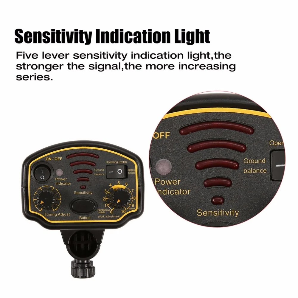 Metal detector ar944m detectors sale gold detect Professional Underground Adjustable Silver Finder Treasure Tracker Seeker 1.8m |