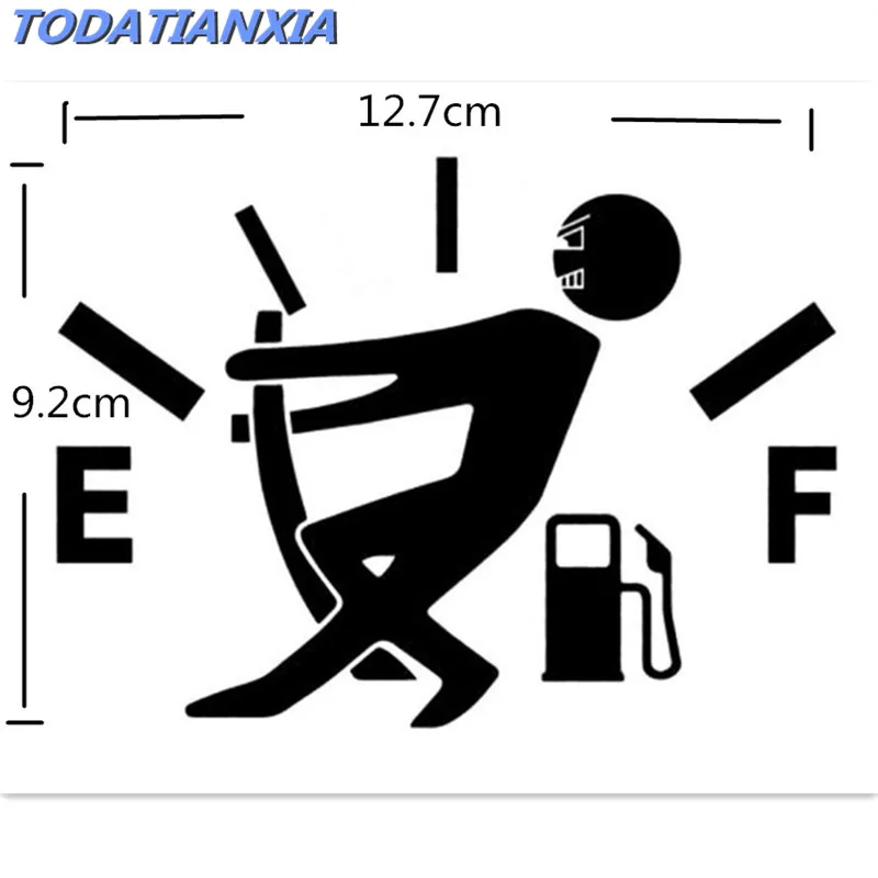 1 шт. забавная Автомобильная наклейка на топливный бак Авто Наклейка для chevrolet