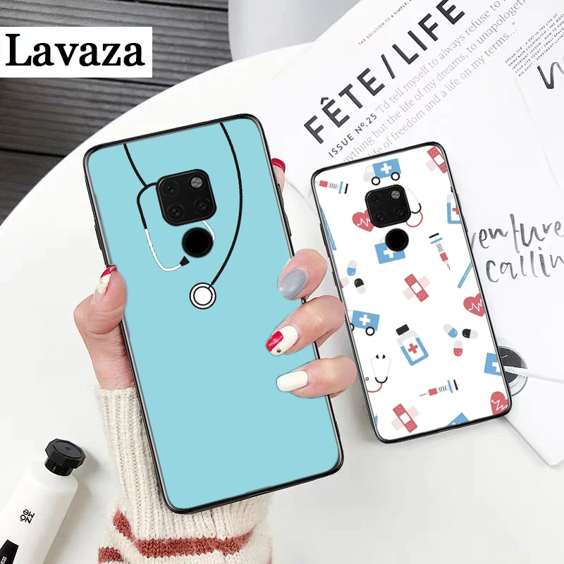 Силиконовый чехол для медсестры медицинской медицины Huawei Mate 10 Pro 20 30 Lite Y5 Y6 Y7 Y9 Prime