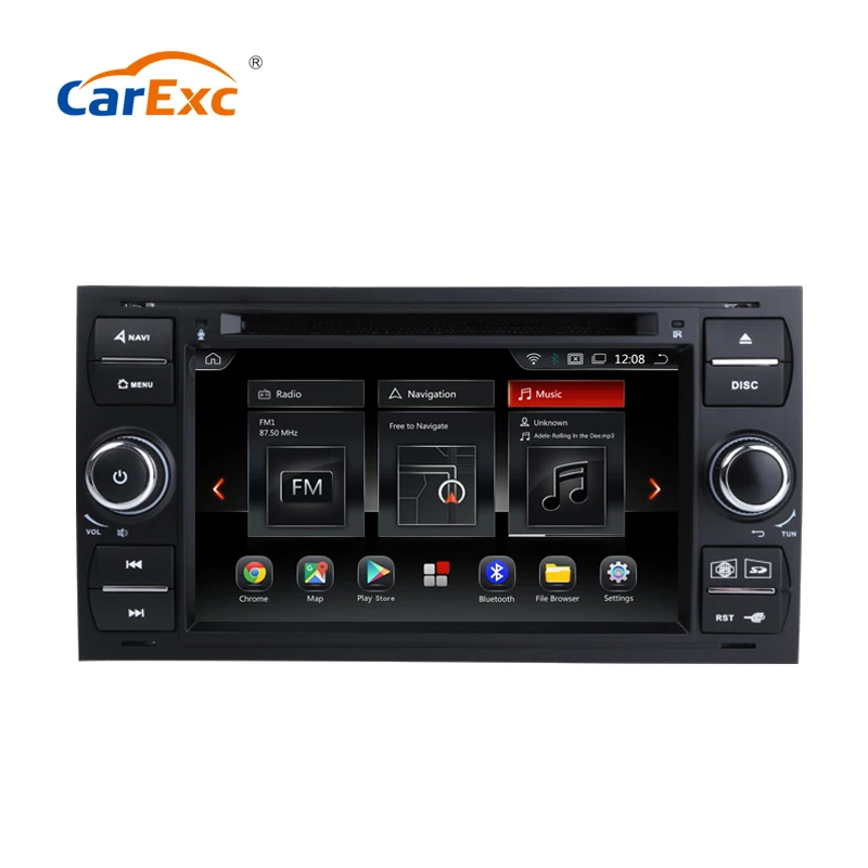 CarExc Android 9 0 OS Octa Core для Ford Focus II Connect Fiesta Transit Fusion Kuga Galaxy автомобильный DVD GPS Радио