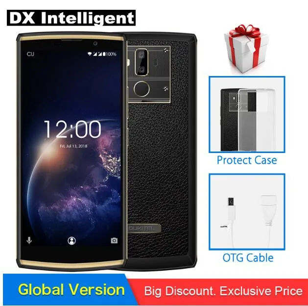 Oukitel K7 Мощность 10000 mAh Quick Charge 6 0 &quotHD 18:9 смартфон MTK6750T Octa Core 2 GB Оперативная память 16