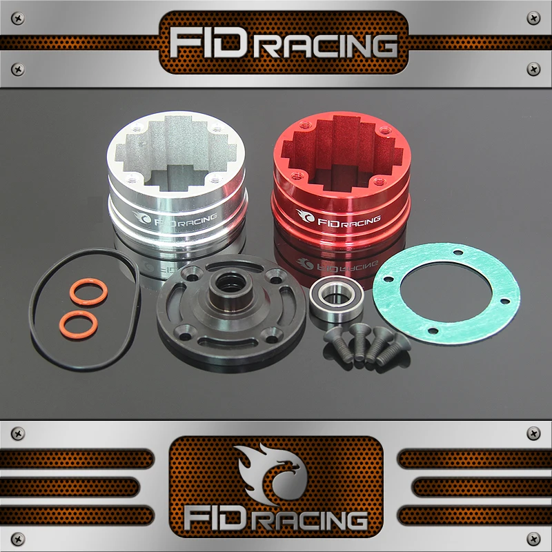 Дифференциальная коробка передач FID Racing из сплава с подшипником (совместима