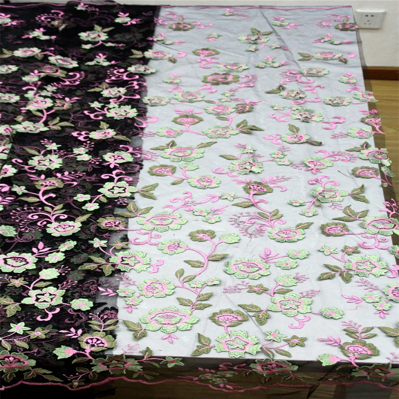 2018 новейший стиль вышитое кружево в нигерийском стиле ткань для свадебного