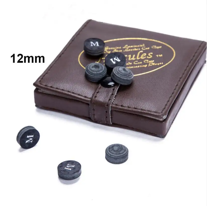 Новое поступление 12 мм бильярдный кий наконечник м 3 шт. набор наклейка на конец