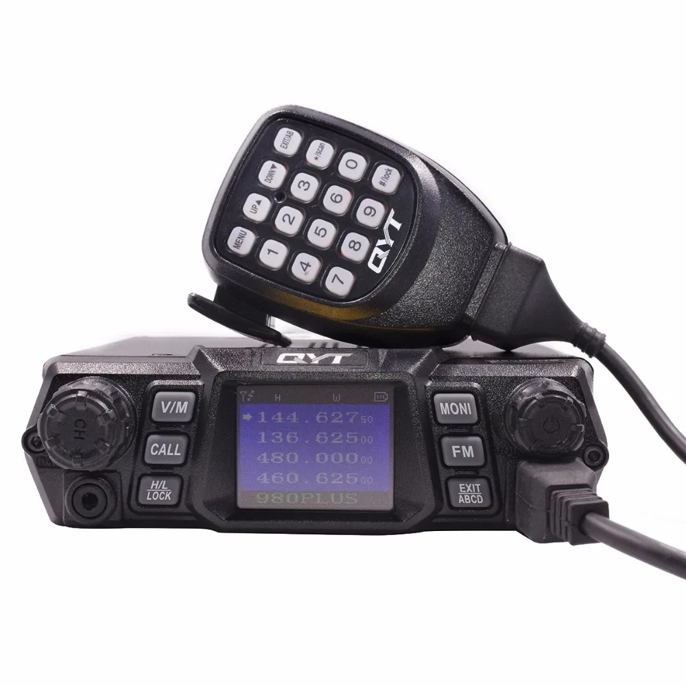 QYT KT 980 PLUS высокая мощность мощный 75 Вт (VHF)/55 (UHF) двухдиапазонный