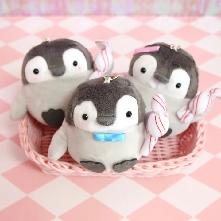 IVYYE Energy Penguin аниме плюшевый Кошелек для монет Мультяшные мягкие кошельки для мелочи кошелек для денег карты сумки для ключей подарки для детей