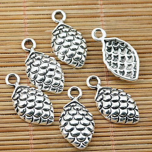 

30pcs tibetan silver tone fruit design charms EF1537