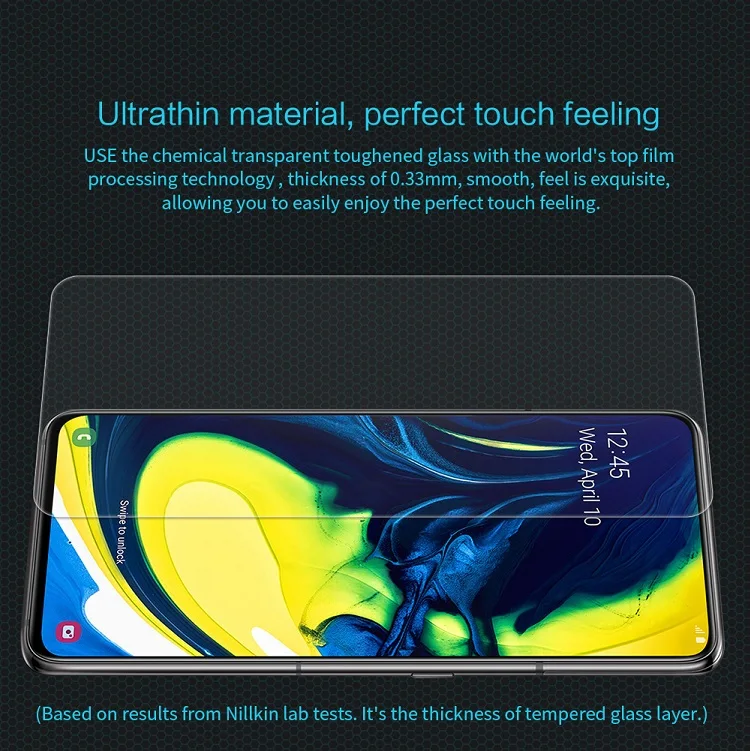 Защитное стекло для экрана NILLKIN Amazing H/H+ PRO 9H для samsung galaxy a80 версия
