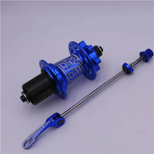 Blue QR shimano KOOZER XM490 MTB горный велосипед 6 Болт дисковый подшипник ступицы задние 135*10 142*12 мм QR через XD Freehub - Цвет: Blue QR shimano