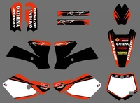 h2cnc graphics background decal sticker kits for ktm sx 65 sx65 2002 2003 2004 2005 2006 2007 2008