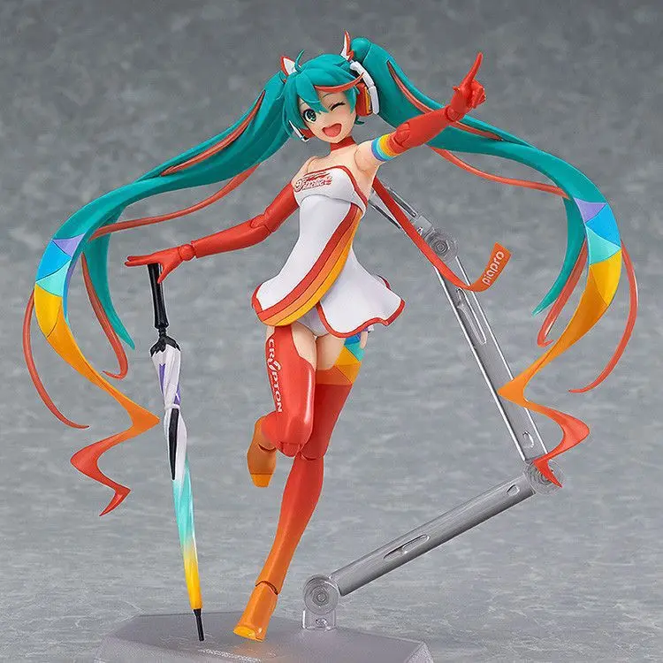 Figma SP 78 гонки Хацунэ Мику лыжный стиль аниме 14 см в коробке фигурку игрушки|figure
