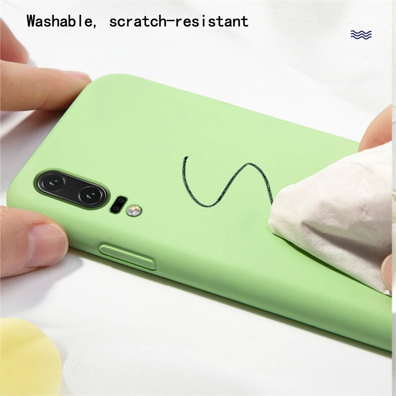 Iboily Оригинальный жидкий силиконовый чехол s для Xiaomi mi A2 6X8 SE Lite 9 x 2 3 Red Note 7 Pro GO