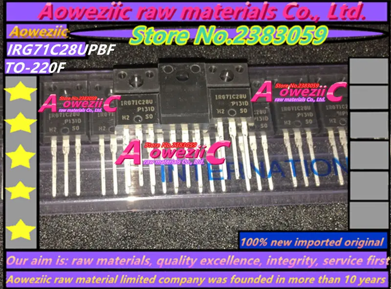 Aoweziic 100% новый импортный оригинальный транзистор G7IC28U IRG7IC28UPBF G71C28U IRG71C28UPBF IRG7IC28U