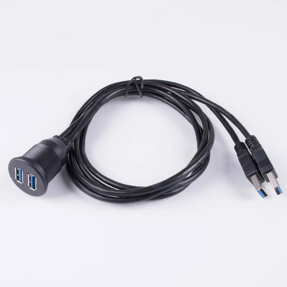 Водонепроницаемый Удлинительный Кабель USB 3 0 для крепления на приборную панель с