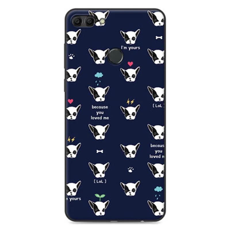 

2pcs Fundas For Huawei enjoy 8plus case Cute Cartoon soft Back Cover Enjoy 8 plus case Enjoy8 plus Phone Cases Enjoy8plus shell