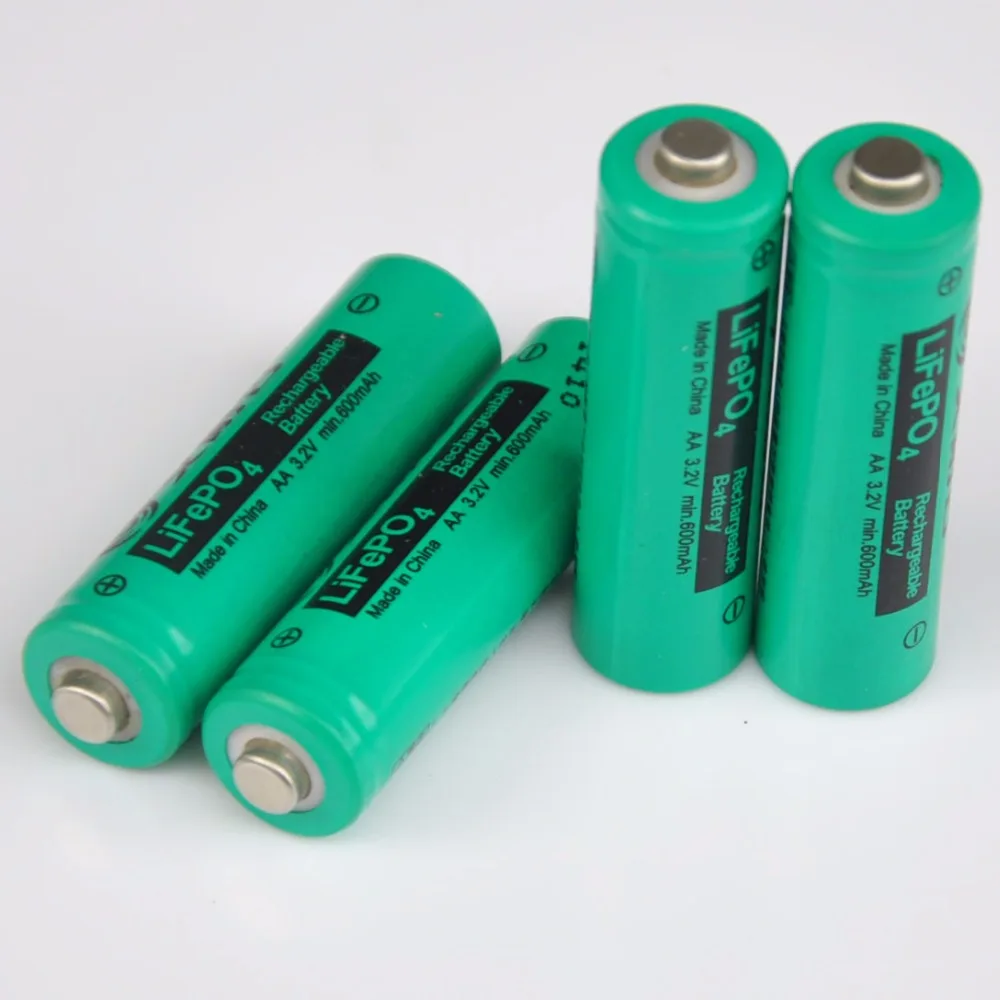 10pcs IFR 3.2V rechargeable 14500 LiFePO4 battery cell AA Size 600mah for Electric bike e-bike bus led solar light | Электроника