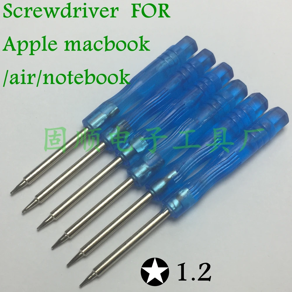 Прецизионная отвертка 100 шт./лот 5 звезд Pentalobe 1 2 Torx P5 специально для Apple macbook/air/notebook