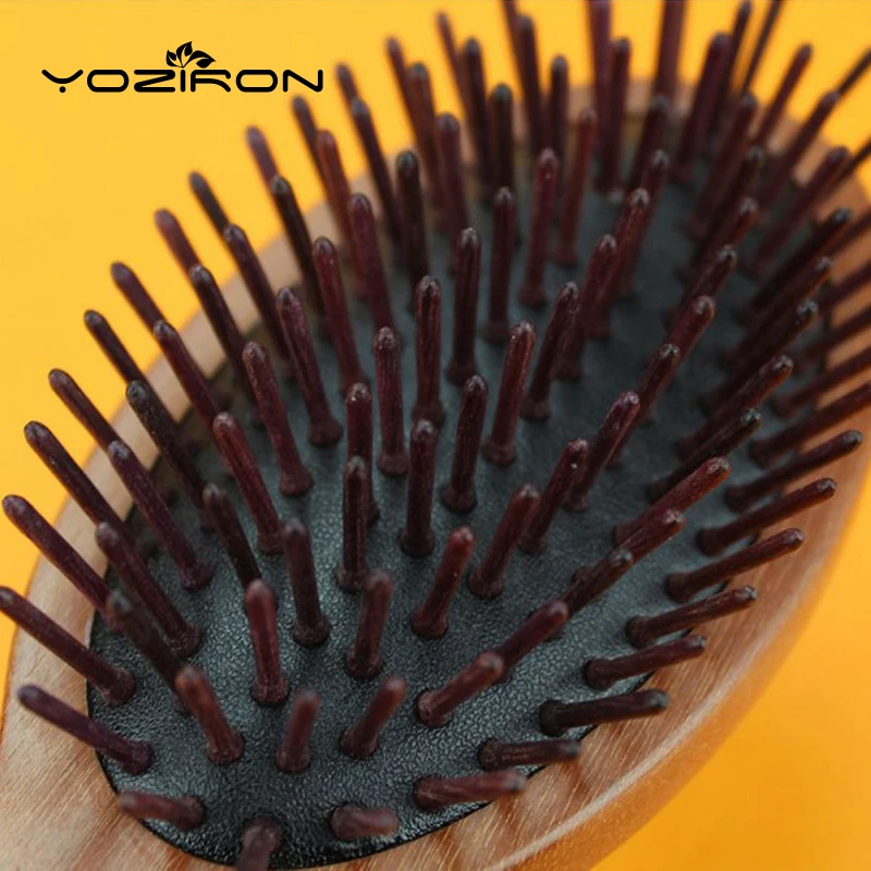 YOZIRON красный сандаловое дерево Инструменты для укладки расчески воздушная сумка