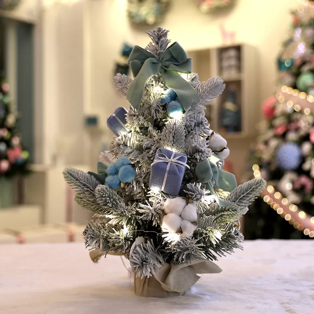 Artificial Tabletop Mini Christmas Tree Decorations Festival Miniature 30cm christmas tree ornaments arbol navidad | Дом и сад