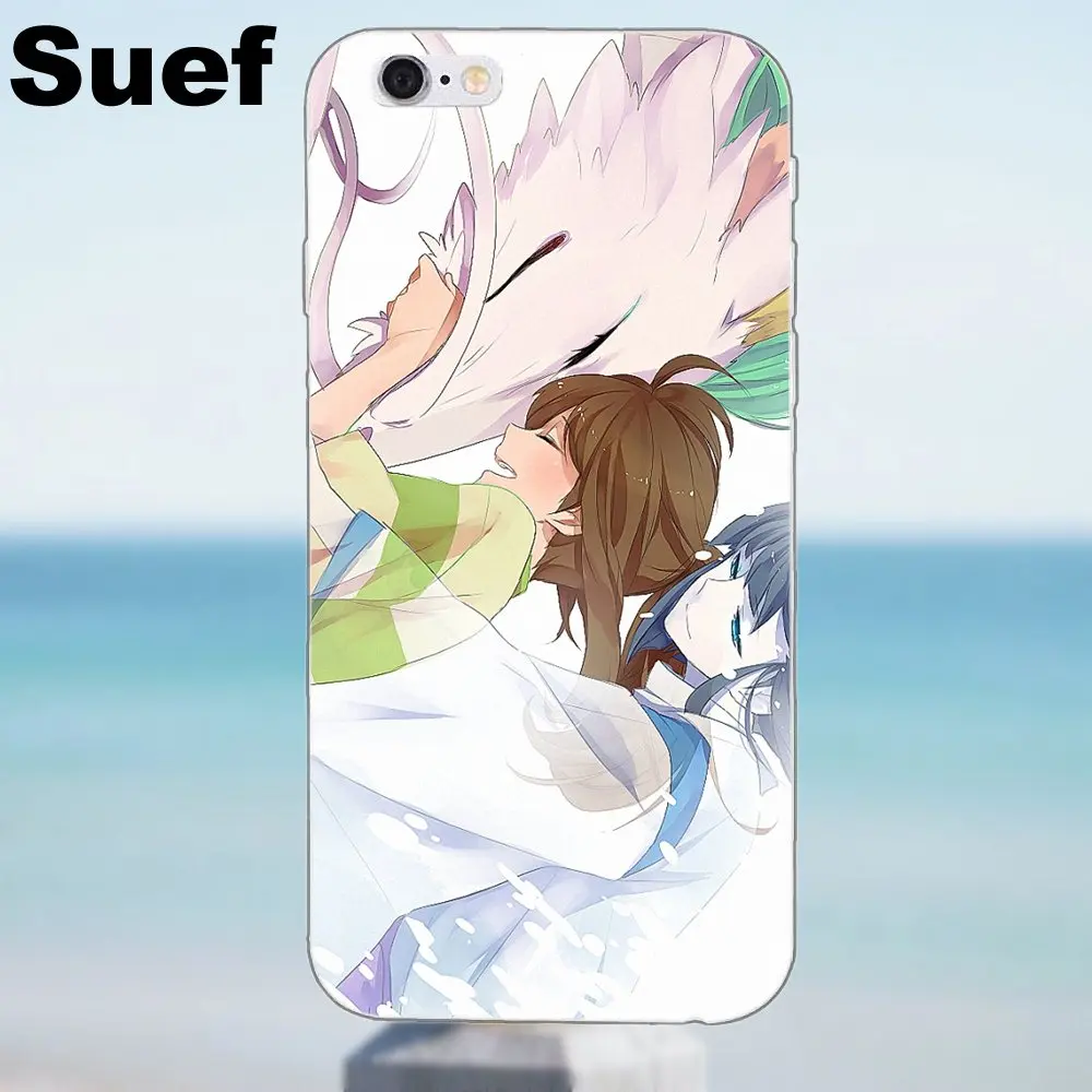 Suef hiku Dragon And Chihiro для iPhone X 4 4S 5 5S 5C SE 6 6S 7 8 Plus Samsung Galaxy J1 J3 J5 J7 A3 A5 2016 2017|for iphone|galaxy j1samsung