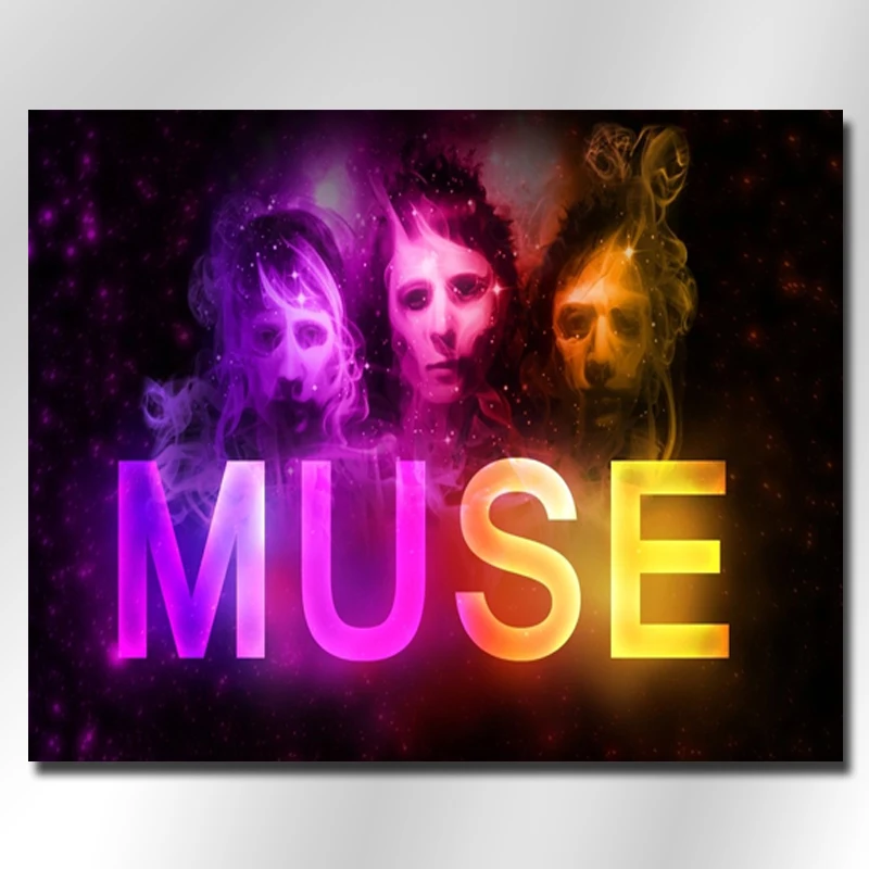 Diamond Painting Music MUSE picture 5D DIY Full drill Square/round Embroidery Sale Gifts | Дом и сад