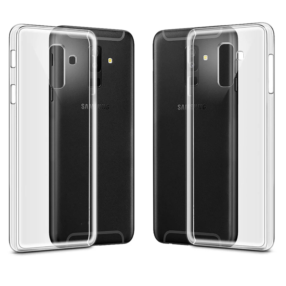 Простой Твердый чехол для телефона с фиолетовыми цветами лаванды Samsung Galaxy A6 plus 7 8 9