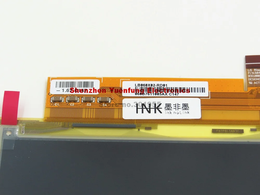 LB060X02-RD01 электронная книга E-ink ЖК-дисплей для iriver story HD или Wexler flex one электронная книга