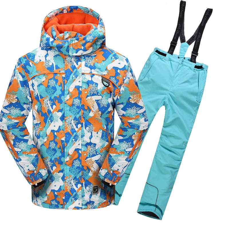 Детский комплект зимней одежды Detector ветрозащитная лыжная куртка + штаны зимний