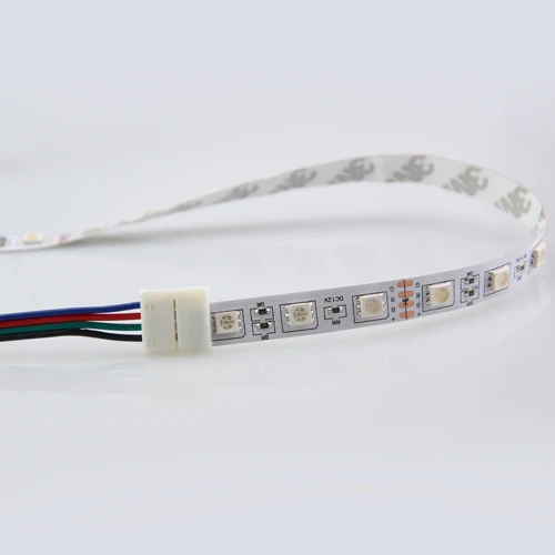 Бренд Foxanon 4 контактный RGB Разъем для светодиодной ленты светодиодный удлинитель