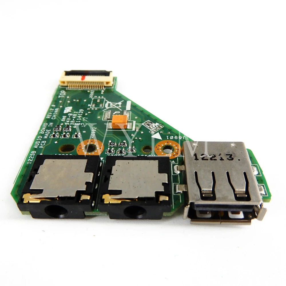 1225B аудио Плата REV2.0 для ASUS 1225 1225C материнская плата ноутбука USB IO | Компьютеры и