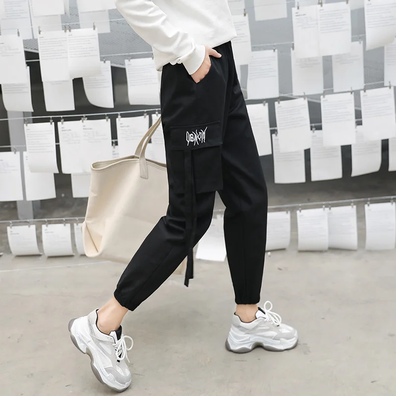 Новинка 2019 женские комбинезоны с завышенной талией свободные тонкие летние