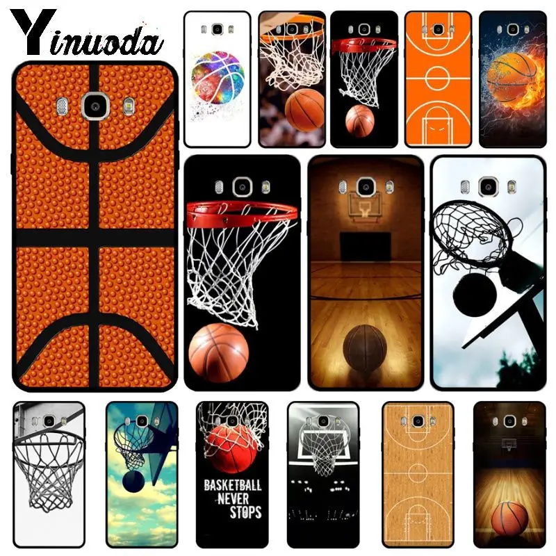 Yinuoda Баскетбол Спорт шаблон Мягкие аксессуары чехол для телефона Samsung Galaxy j4plus j6plus