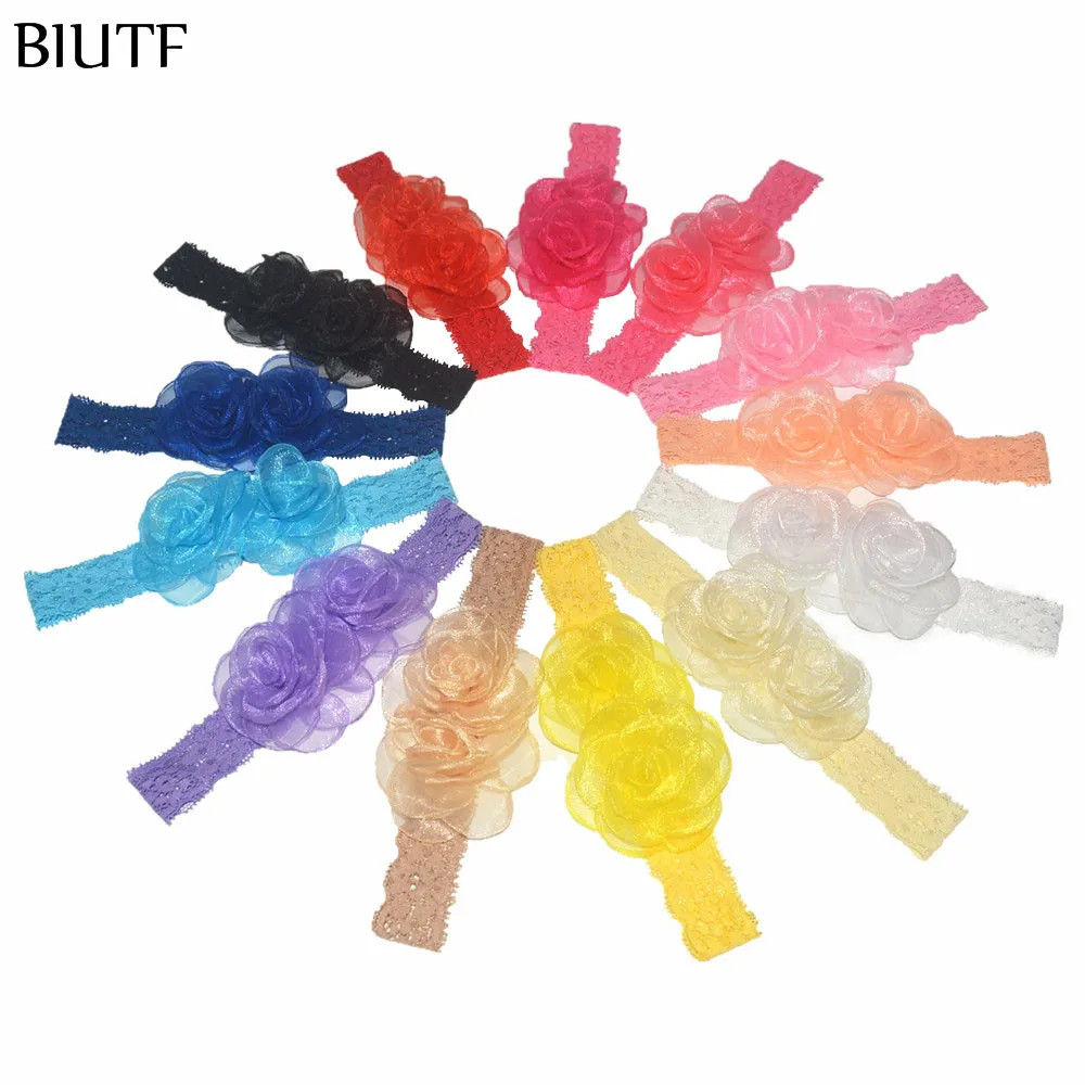 Повязка на голову эластичная кружевная 30 шт./лот один размер 6 0 см|hairband lot|headband lotdiy