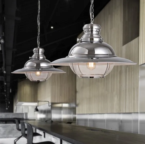 Американский стиль лофт железное стекло Droplight Эдисон промышленный винтажный