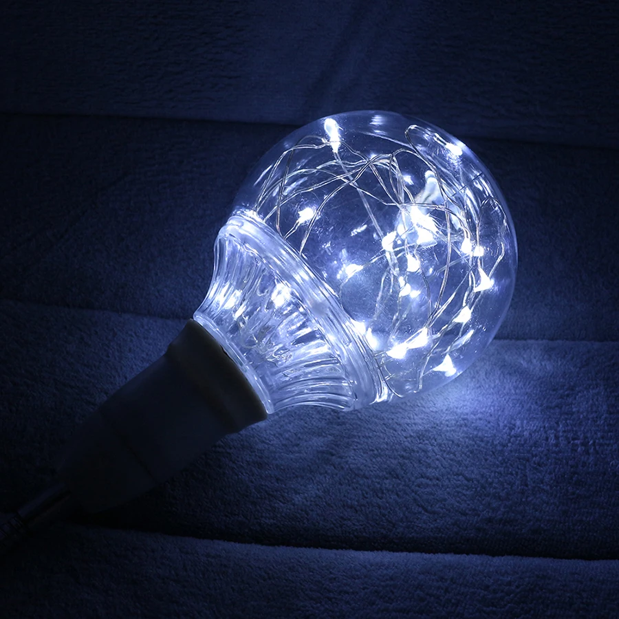 E27 AC110V-220V Retro Edison Fairy LED light String Bulb RGB Night Light Filament lamp For Indoor Christmas Holiday DA | Лампы и