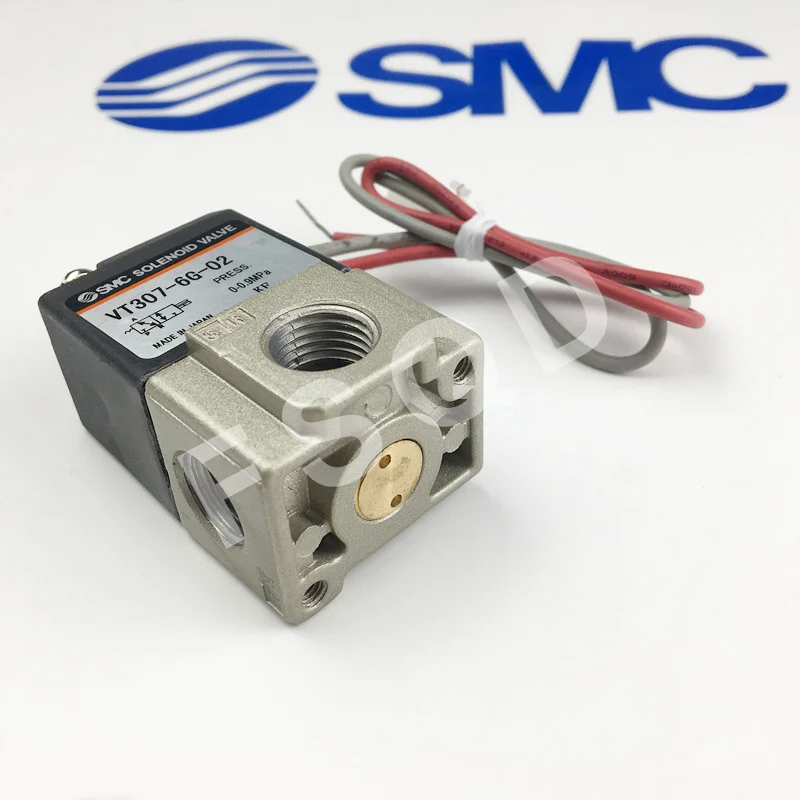 VT307-5G-02 VT307-6G-02 VT307-5G1-01-F VT307-5G1-02-F SMC электромагнитный клапан пневматический компонент серии VT