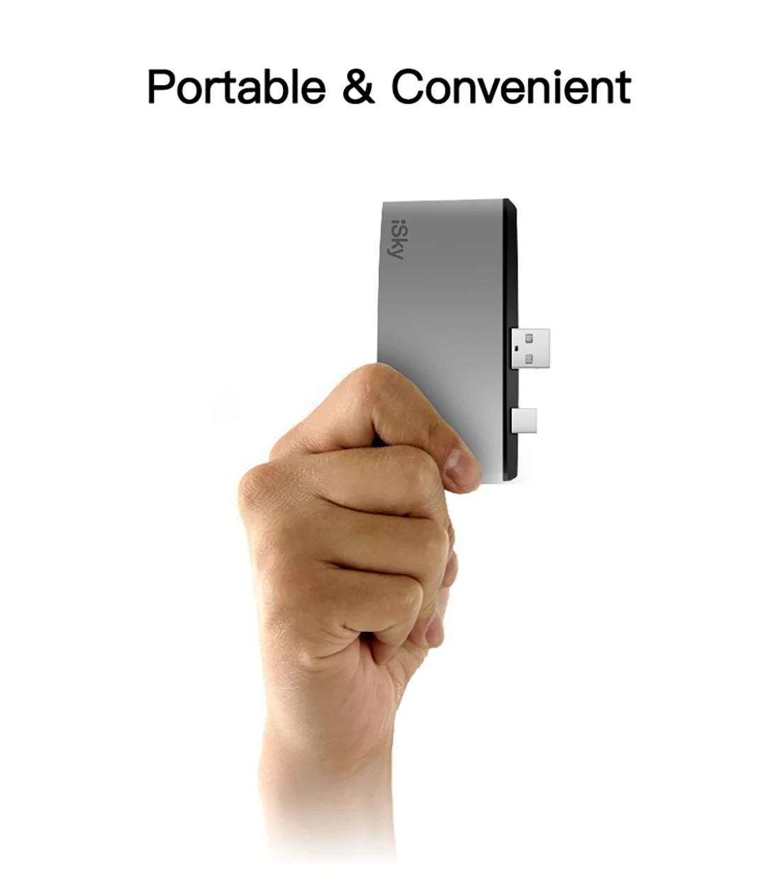 ISky для microsoft Surface usb-хаб Pro4 док-станция Pro4 концентратор Дисплей HDMI SD TF USB3.0 Внешний порт расширения