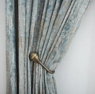 Color 1 Cloth Европейские ретро затемненные шторы, роскошные шенилловые ткани для кружевные занавески для окон для гостиной T149#4 - Цвет: Color 1 Cloth
