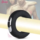 Вибрирующее кольцо на пенис Силиконовое кольцо для задержки эякуляции кольцо для эрекции вибратор для пениса долговечные эротические секс-игрушки для мужчин