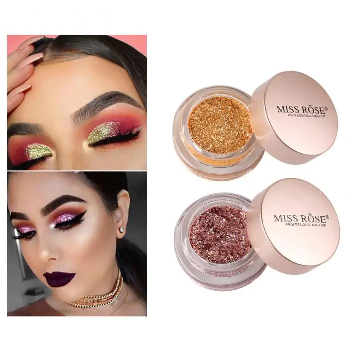 1 шт. тени для век Блеск Пигмент, Шиммер Bling Eyes Макияж Красота для женщин леди OA66