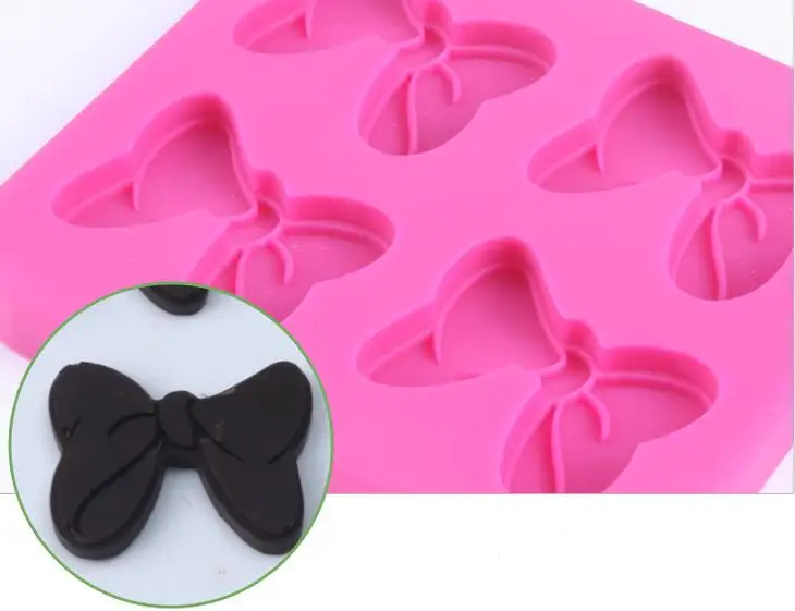 1 шт. силиконовая форма для бантов бабочек|fondant tools|cake moldcake baking |