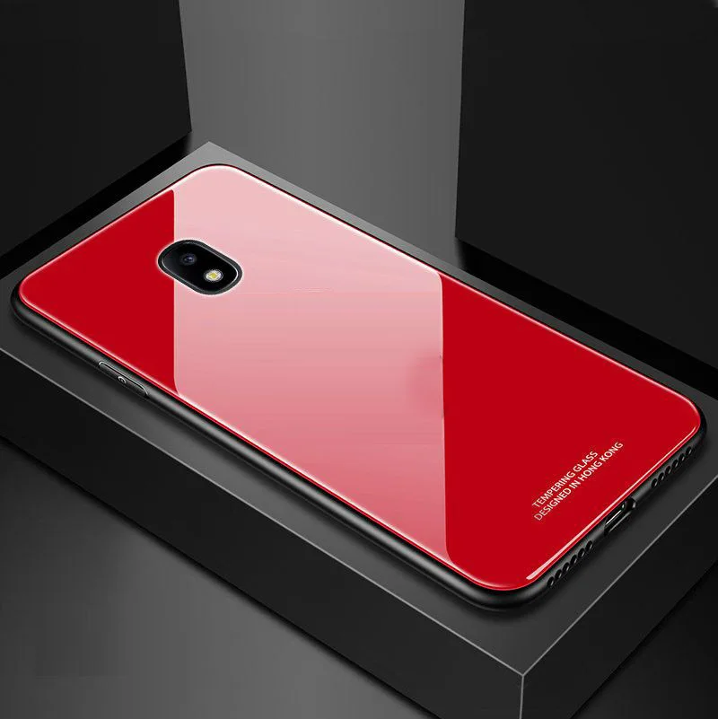 Стеклянный зеркальный чехол SemgCeKen для Samsung Galaxy J3, J5, J7 года j330 j530 j730 3d силиконовый Жесткий чехол для телефона из ТПУ