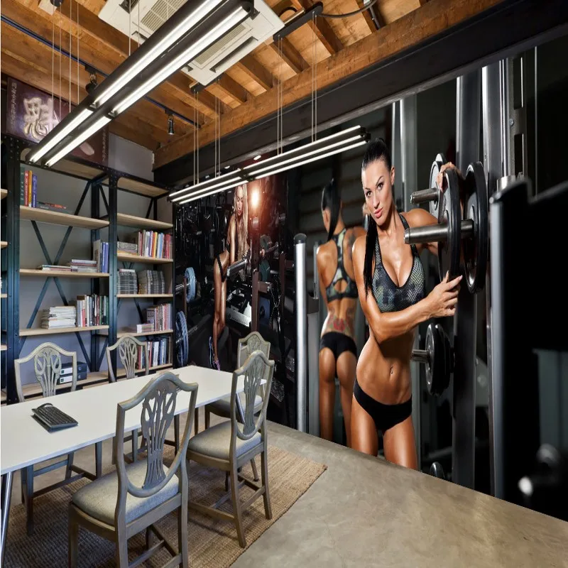 Фотообои на заказ 3D креативная красивая девушка настенная живопись для спальни и