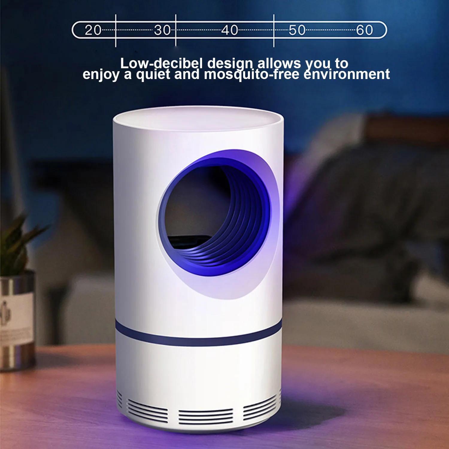 Behogar питаемые через USB порт для уничтожения комаров Управление лампа ловушка